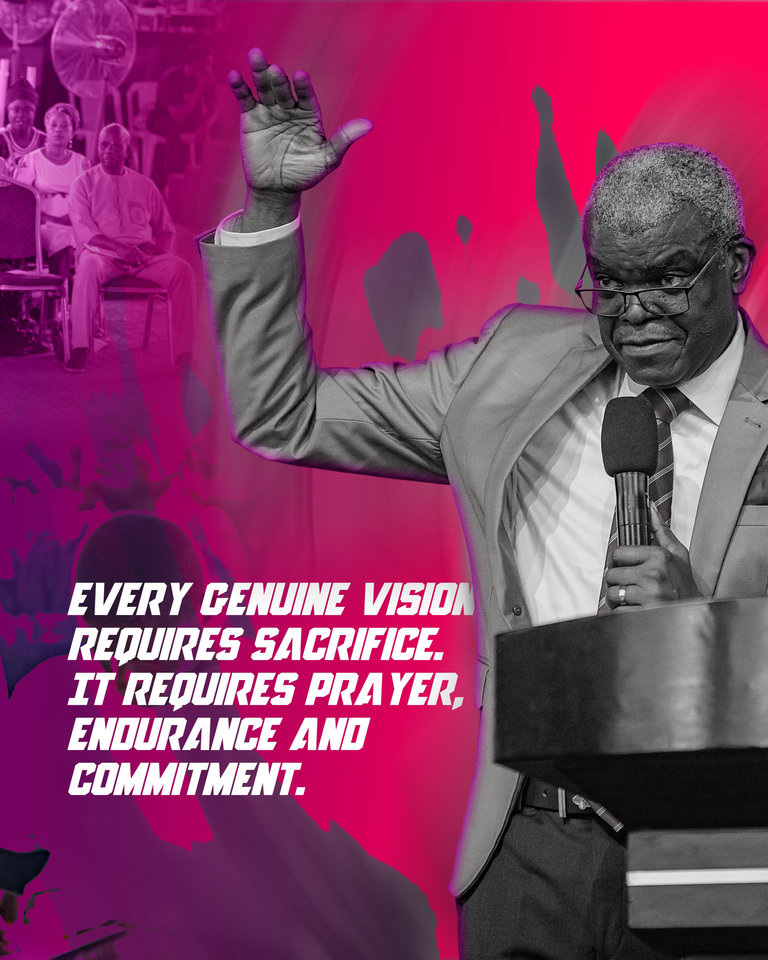 Every Genuine Vision requires sacrifice…